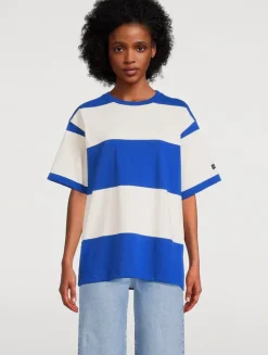 ON3 Kotn x Barbarian T-Shirt In Stripe Print