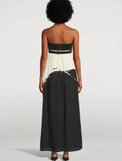 Ophelia Printed Maxi Dress