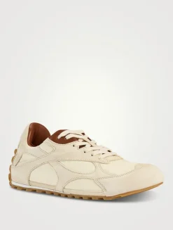 Orbit Flash Suede And Nylon Sneakers