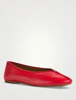 Ori Leather Ballet Flats