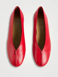 Ori Leather Ballet Flats