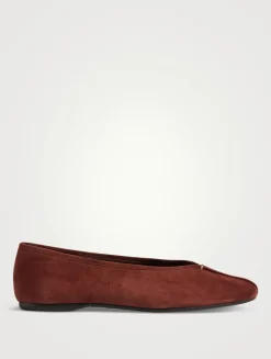 Ori Suede Ballet Flats