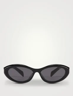 Oval Cat Eye Sunglasses