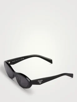 Oval Cat Eye Sunglasses