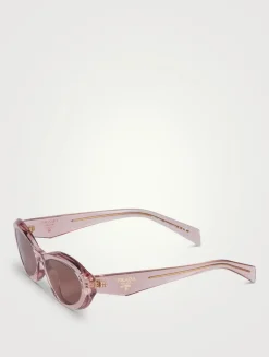 Oval Cat Eye Sunglasses