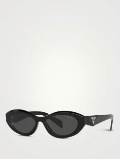 Oval Cat Eye Sunglasses