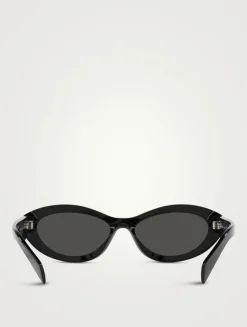Oval Cat Eye Sunglasses