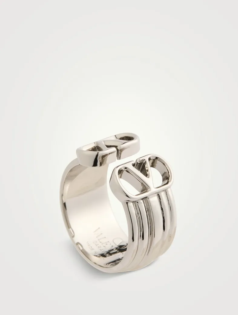 Ovalette VLogo Open Ring