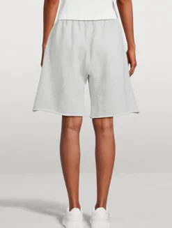 Oversized Jersey Sweat Shorts