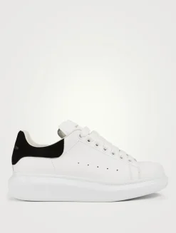 Oversized Leather Sneakers