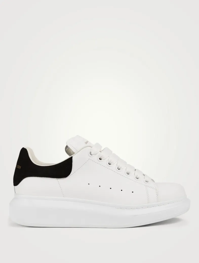 Oversized Leather Sneakers