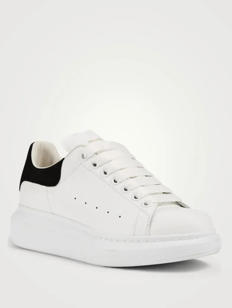 Oversized Leather Sneakers