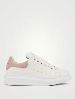 Oversized Leather Sneakers