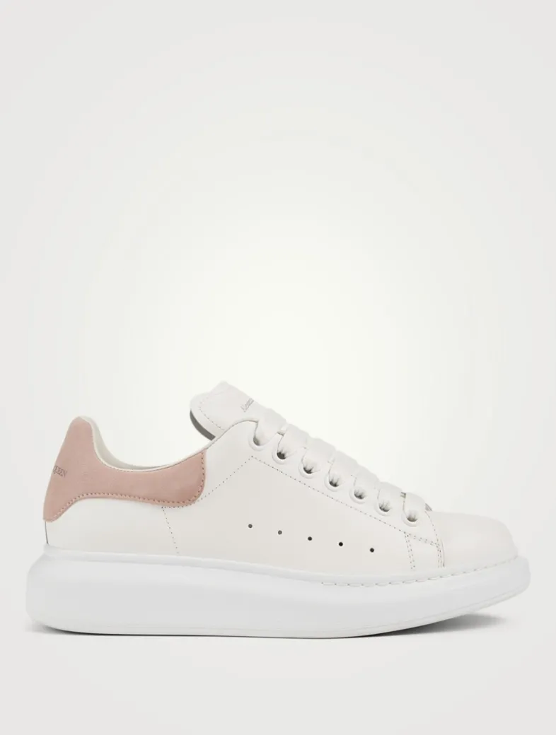 Oversized Leather Sneakers