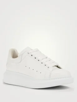 Oversized Leather Sneakers