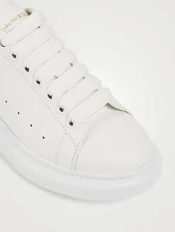 Oversized Leather Sneakers