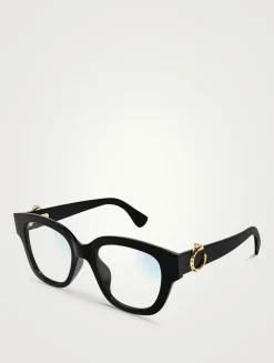 Oversized Square Optical Glasses