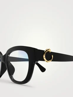 Oversized Square Optical Glasses