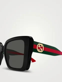 Oversized Square Sunglasses