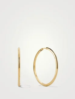 Oversized Tube Hoop Earrings