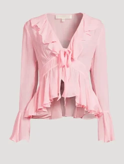 Ovidia Ruffled Blouse