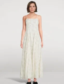 Paloma Floral A-Line Dress