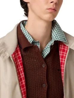 Panama Cotton Blouson Jacket