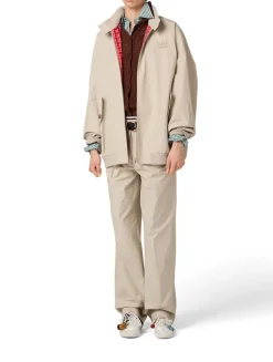 Panama Cotton Blouson Jacket