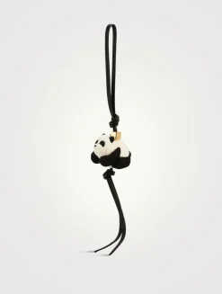 Panda Felt Bag Charm