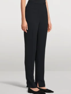 Pandoris Button-Cuff Trousers
