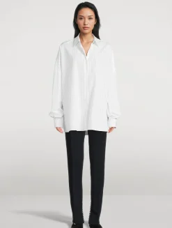 Pandoris Button-Cuff Trousers