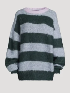 Paris Stripe Jacquard Sweater