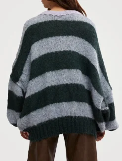 Paris Stripe Jacquard Sweater