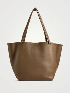 Park Three Leather Tote Bag