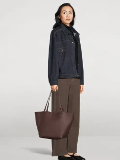 Park Three Leather Tote Bag
