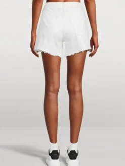 Parker Long Denim Shorts