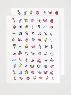 Pastel Magic Nail Art Tattoos