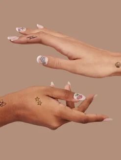 Pastel Magic Nail Art Tattoos
