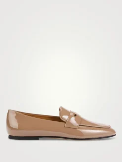 Patent Leather Penny Loafers