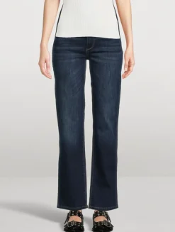 Patti High-Rise Straight Jeans