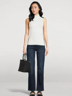 Patti High-Rise Straight Jeans