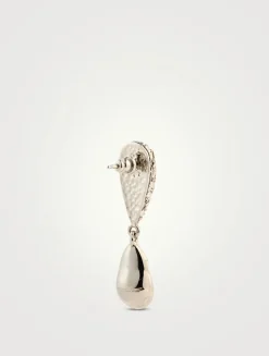 Pavé Crystal Drop Earrings