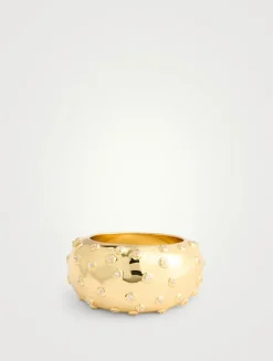 Pavé Molten Ring