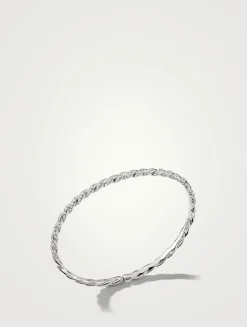 Pavéflex Bracelet In 18k White Gold With Diamonds