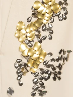 Paxy Embellished Straight-Leg Wool Trousers