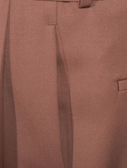 Peaches Belted Wool Trousers