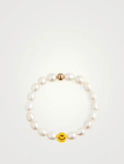 Pearl Smiley Bracelet
