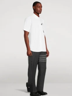 Pebble Grain Leather Crossbody Phone Case