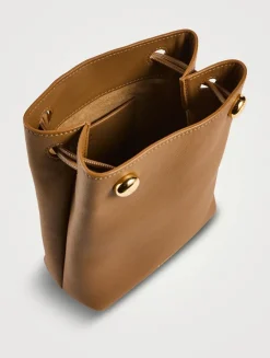 Pebble Leather Crossbody Pouch