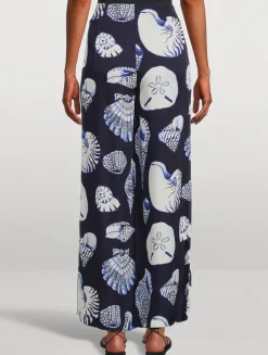 Perla Pants In Felicity Shell Print